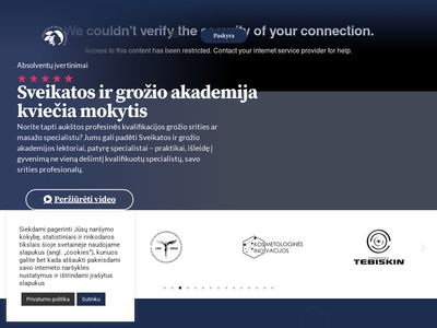 Sveikatos ir grožio akademija  sgakademija.lt
