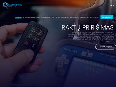 Automobilių raktų gamyba ir remontas – eRaktas.lt