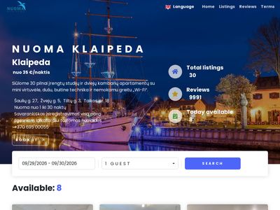 Trumpalaike nuoma Klaipeda | Ilgalaike nuoma Klaipeda +37069500055