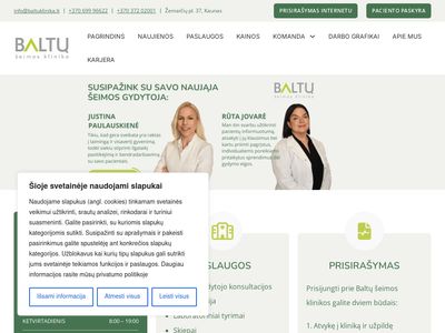 Šeimos klinika Kaune | baltuklinika.lt  baltuklinika.lt