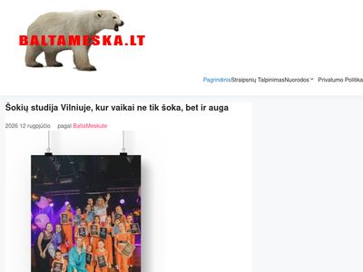 Baltos Meškos Portalas  baltameska.lt