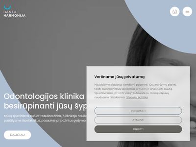 Odontologijos Klinika Vilniuje – Dantų Harmonija  dantuharmonija.lt