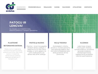 Statybinės įrangos nuoma ir pardavimas | Arveriva.lt