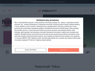 Profesionalų pripažinta kosmetika | inbeauty.lt  inbeauty.lt