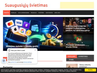 Suaugusiųjų švietimo centras internete | SŠC  www.