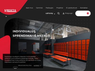 Nestandartinių gamininių projektavimas ir gamyba – Vildeta