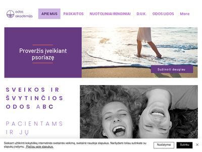 Apie mus | odosakademija.lt  www.odosakademija.lt