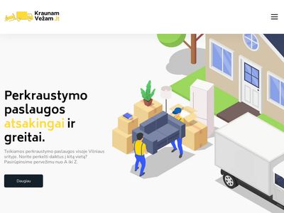 Perkraustymo Paslaugos – Atsakingai Ir Greitai | KraunamVežam.lt
