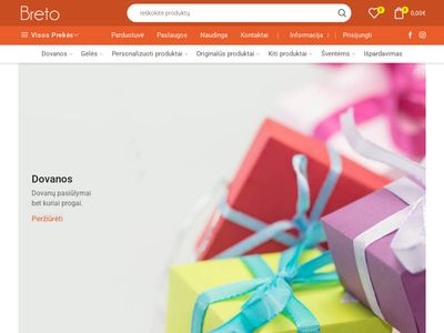 Dovanos internetu | Nežinai, ką padovanoti? Dovanų idėjos | Breto