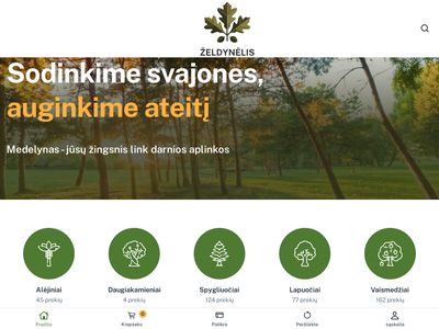 Želdynėlis | Medelynas | Dekoratyviniai augalai | Apželdinimas