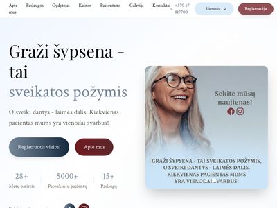Preidenta – Stomotologo paslaugos Klaipėdoje