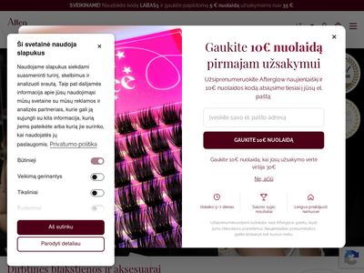 Odos, sveikatinimo ir namų priežiūros gaminiai internetu |