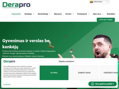 Utenos deratizacija – kenkėjų kontrolė ir naikinimas