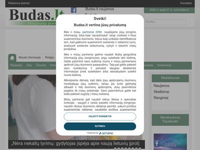 Budas.lt  budas.lt