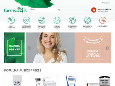 Sveikatos ir grožio priemonės internetu ? Farma24.lt