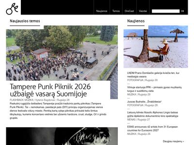 Ore.lt – Subjektyviai apie kultūrą nuo 1998  www.ore.lt