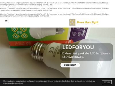 Pradinis – LED Šviestuvai, LED Lemputės, LED Lempos – 4led.lt