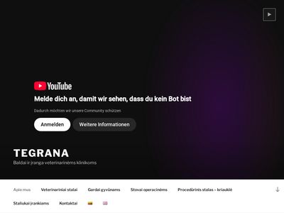 Tegrana – Veterinary tables and other furniture