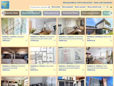 VESTUS nekilnojamasis turtas | www.vestus.lt  www.vestus.lt