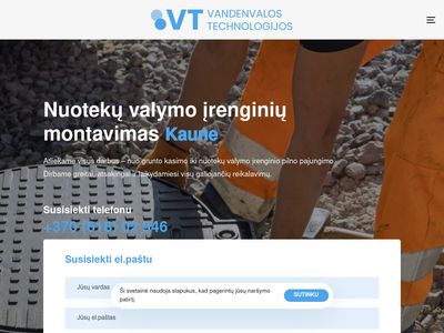 VandenValosTechnologijos | Vandens valymo įrenginiai