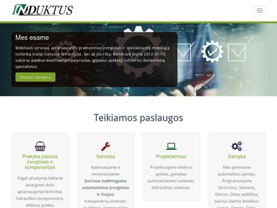 Induktus, UAB – Pramoninių įrenginių gamyba, projektavimas,