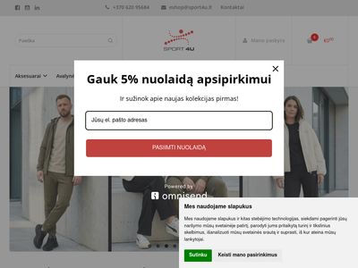 Sportinė apranga ir avalynė internetu|sport4u.lt  www.sport4u.lt