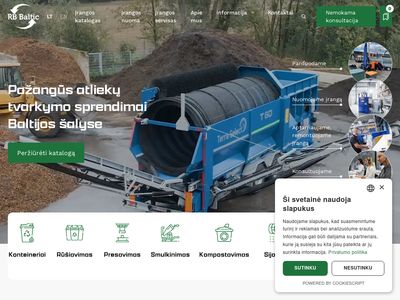 Pažangūs atliekų tvarkymo sprendimai | RB Baltic