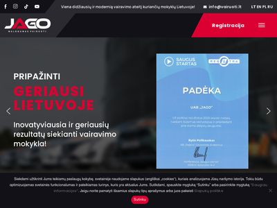 Vairavimo mokykla Šiauliuose – A, B, C, D kategorijų kursai | JAGO
