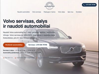 Kietaviškių autocentras: Volvo servisas, dalys, automobiliai