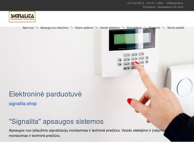 Apie mus  signalita.lt
