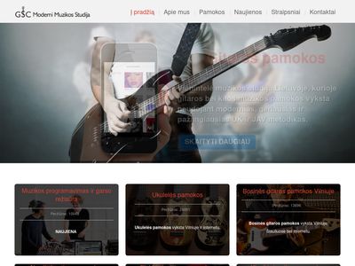 Gitaros pamokos, kursai | GSC Moderni Muzikos Studija
