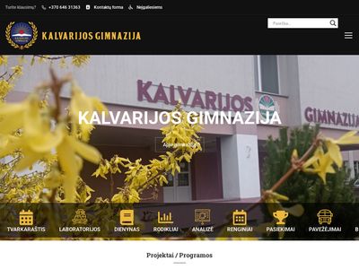 Naujienos  kalvarijosgimnazija.lt