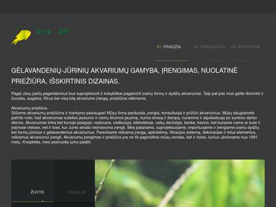 AkvaArt.lt – Gėlavandenių-jūrinių akvariumų gamyba, įrengimas,