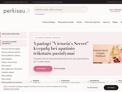 Victoria’s Secret Lietuva | perkisau  www.perkisau.lt