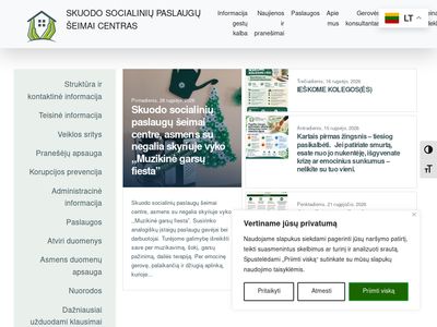 Skuodo socialinių paslaugų šeimai centras – www.skuodospsc.lt
