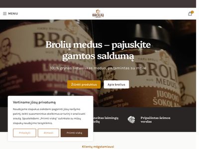 www.broliumedus.lt