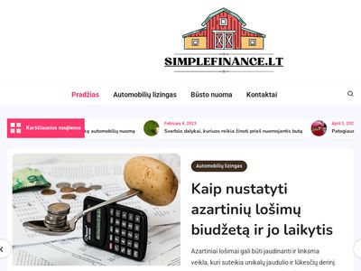 Autolizingas, paskolos už automobilį, faktoringas | UAB "Simple