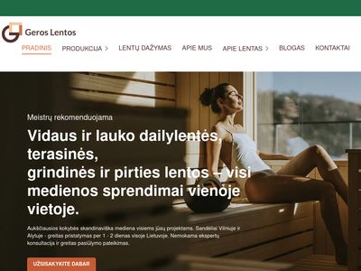 UAB Doneris – Pagrindinis puslapis – GerosLentos.LT