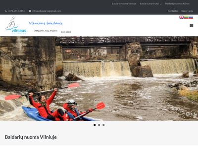 Baidarių Nuoma Vilniuje | Plaukimas Baidarėmis | Vilniaus-Baidares.