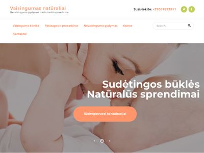 Natūralus vaisingumas – Vaisingumas natūraliai