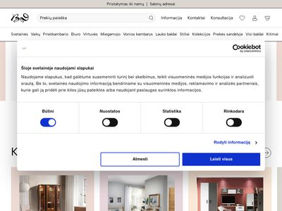 Kokybiški baldai internetu – deinava.lt  www.deinava.lt