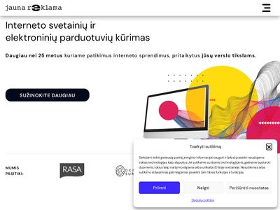 Interneto Svetainių Internetinių Elektroninių Parduotuvių Kūrimas