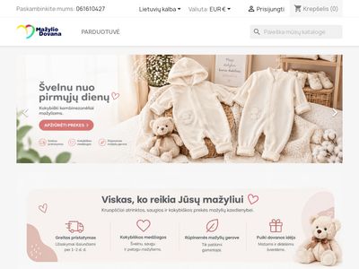 Prekės kūdikiams | patalynė kūdikiams | mazyliodovana.eu