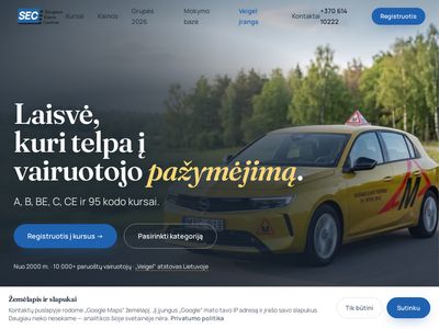 Vairavimo Kursai Kaune – Vairavimo Mokykla Kaune – Eu 95 Kodas
