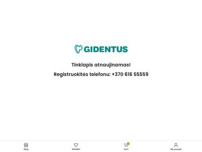 Odontologijos klinika Kretingoje „Gidentus“  www.gidentus.lt