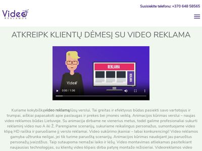 Video reklamos gamyba | Video klipų kūrimas | Animacijos kūrimas
