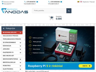Elektronikos prekės – Anodas.lt  anodas.lt