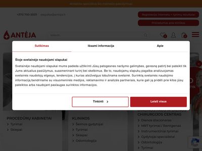 Bendras ir išsamus kraujo tyrimas, jo kaina  – „Antėja“