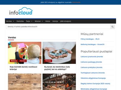 Populiariausi tinklapiai Lietuvoje – Lietuviška paieškos sistema –