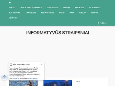Informatyvūs straipsniai –  addlistsite.lt